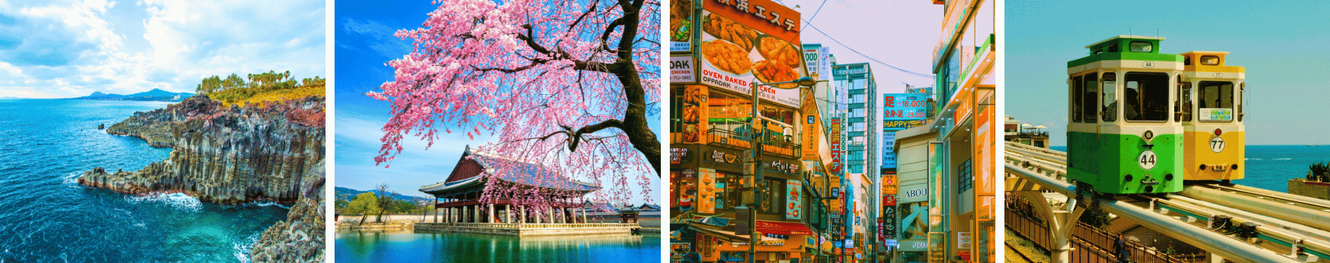 South Korea Highlights Scenic landscapes and vibrant city life